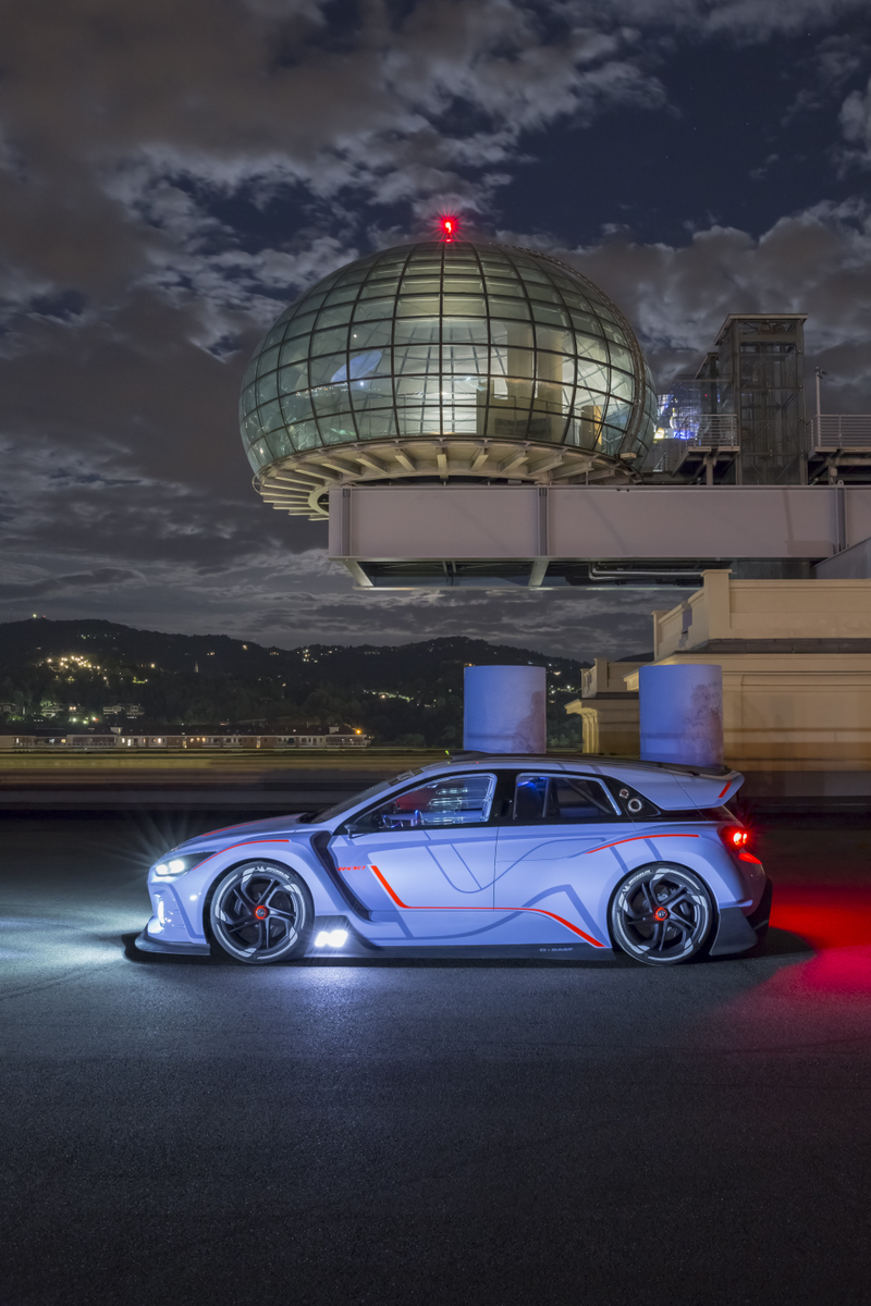Illustration for article titled Hyundai's Incredible 374 Horsepower RN30 Racing Concept Is The Hoon-Day We Need